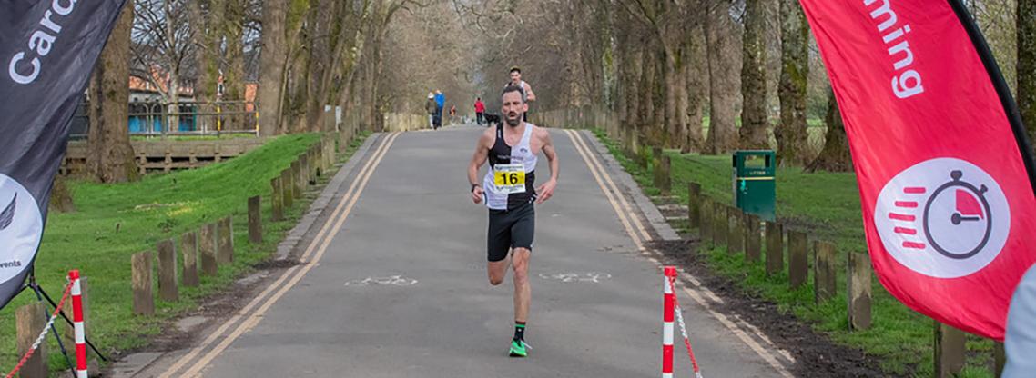 Edward Matthews from Pontypridd Roadents was the first athlete home to take the men’s race.jpg