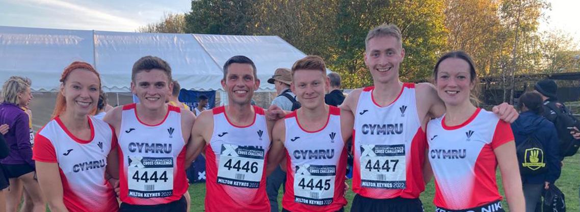 Welsh Athletes at the 2023 Home Countries Cross Country.