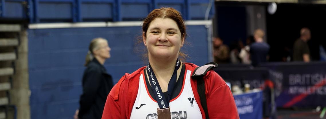 Sabrina Fortune with her medal - hero.jpg