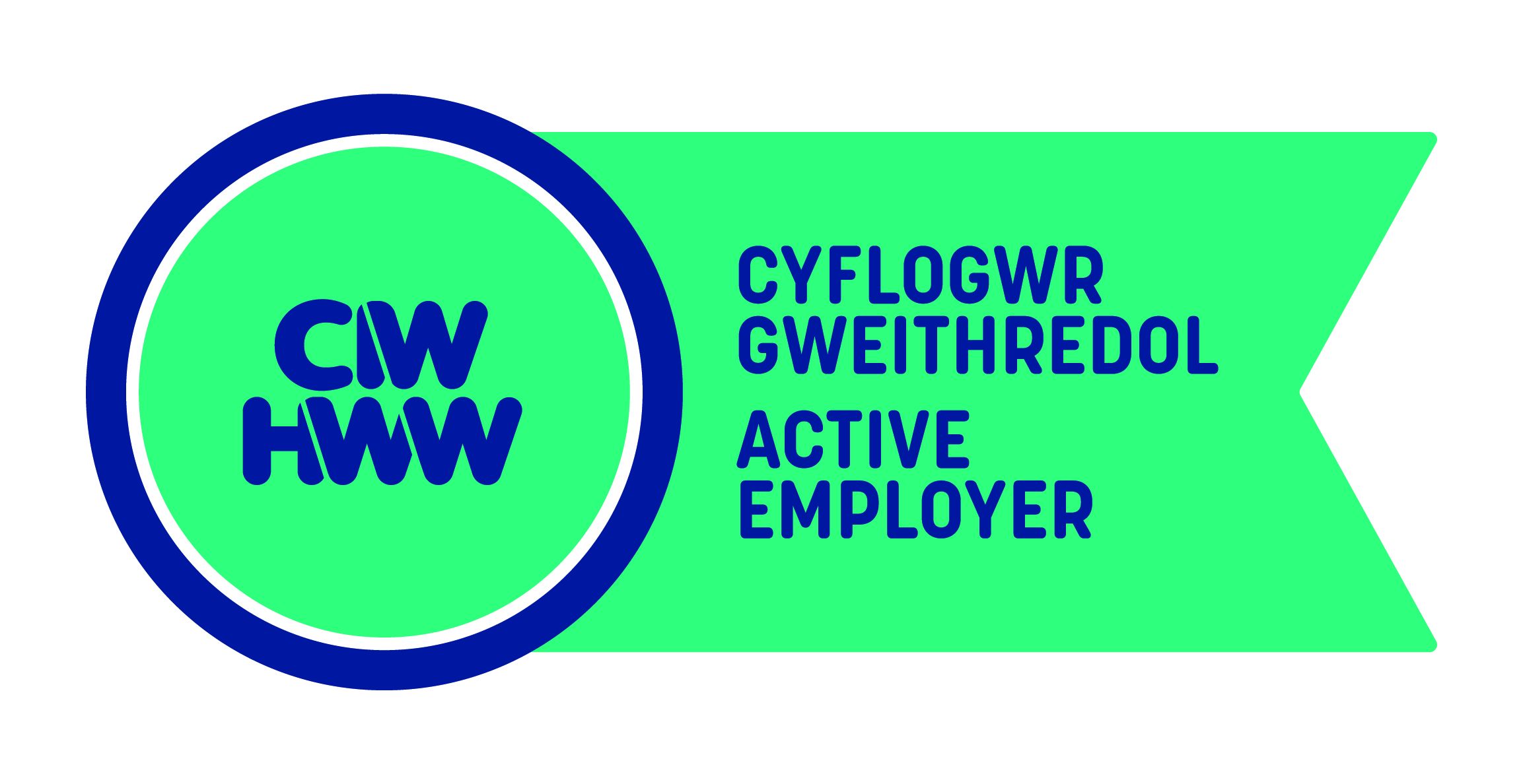 Healthy Working Wales logo