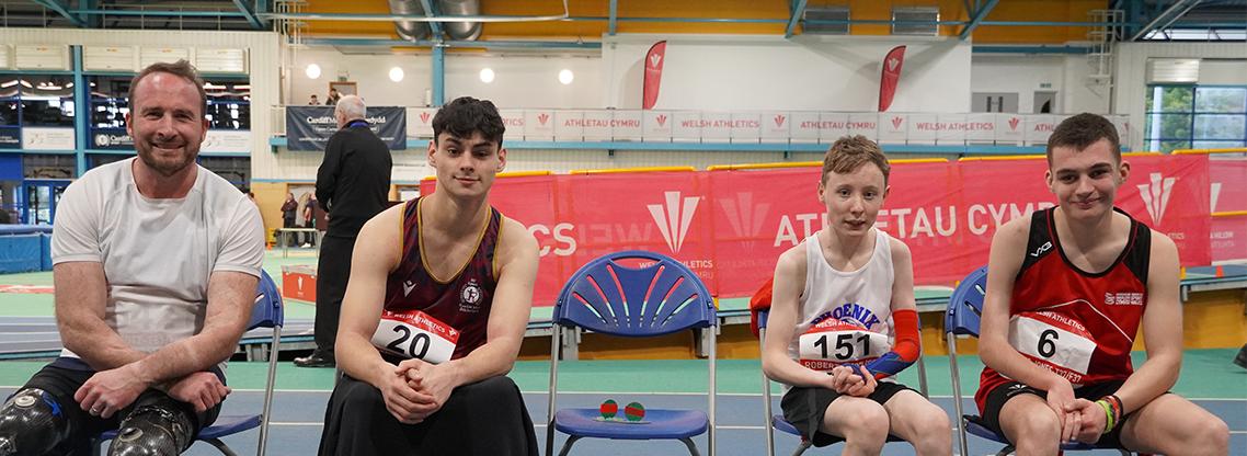 Ambulant / Para Male Long Jump Line Up